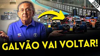 GALVÃO BUENO VAI VOLTAR A NARRAR À FORMULA 1!!!