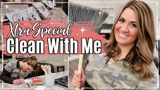 XTRA SPECIAL CLEAN WITH ME 2019 :: AFTER DARK SAHM CLEANING ROUTINE :: RELAXING CLEANING MOTIVATION