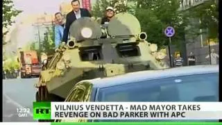 Traffic Tank Terror - How Lithuania Handles Parking Violations