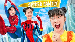 ¿Qué Pasaría Si Mi Familia Se Convirtiera En Spiderman Familia?