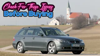 The sad story of the BMW 5 Series E60