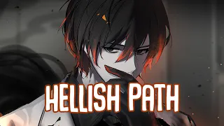 「Nightcore」→ Hellish Path (Lyrics) by MUNN