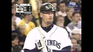 (4/25/2000) Jay Buhner BLASTS 3-Run Home Run Into Safeco Field Upper Deck