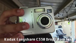 Kodak Easyshare C330 Drop/Slam Test