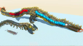 Centipede of Evolution - All Units Unlock Animal Revolt Battle Simulator