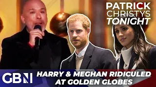 Harry & Meghan RIDICULED at Golden Globes by host: 'They get millions for doing NOTHING!'