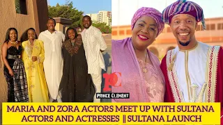 MARIA, ZORA ACTORS MEET UP WITH SULTANA ACTORS AND ACTRESSES DURING SULTANA CITIZEN TV LAUNCH