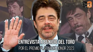 Benicio del Toro: "Fue un hermano el que me dijo que debía ser actor"