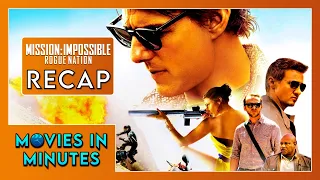 Mission Impossible 5: Rogue Nation in Minutes | Recap