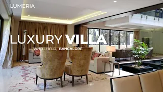 Lumeria Luxurious 5BHK Villas in Whitefield | Villa with Home Theater | Luxury Villas in Bangalore