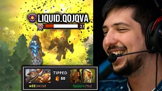 how w33ha techies tilting Qojqva in Rank!