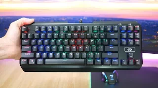 TECLADO MECANICO BARATO? REDRAGON USAS K553 RGB UNBOXING Y REVIEW MECHANICAL GAMING KEYBOARD ESPAÑOL