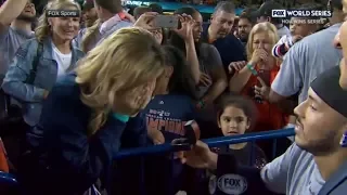 Carlos Correa proposes to his girlfriend after the Houston Astros win the World Series | ESPN