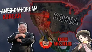 Kim Jong Un's Korea unites USA! - HoI4 Red World