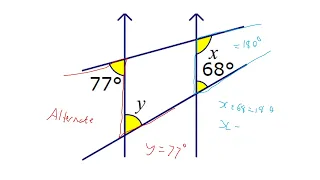 Angles on Parallel Lines - Geometry 2