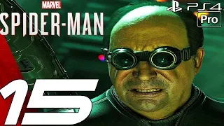 SPIDER-MAN PS4 - Gameplay Walkthrough Part 15 - Martin Li Boss Fight (PS4 PRO)