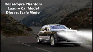 Rolls-Royce Phantom Luxury Car Model Diecast Scale Model | Siri Toys Collections