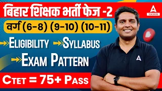 BPSC Teacher Syllabus in Hindi | Bihar teacher Vacancy 2023 Eligibility