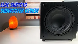 Elac SUB1010 Powered Subwoofer Review  - Big Bass for Little Money!