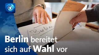 Wiederholungswahl in Berlin: Endspurt beim Wahlkampf