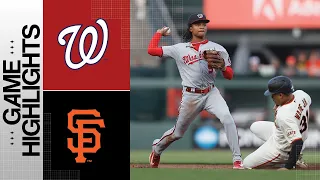 Nationals vs. Giants Game Highlights (5/8/23) | MLB Highlights