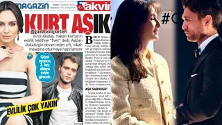 Birce Akalay ha detto sì alla proposta di matrimonio di Hakan Kurtaş.!#birceakalay