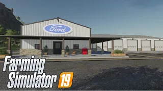 Ford Racing Garage - Farming Simulator 19 - Full Walkthrough Video Tour [FS19 LS19 Epic Object Mod]