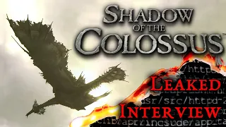 LEAKED Dev Interview - Shadow of the Colossus