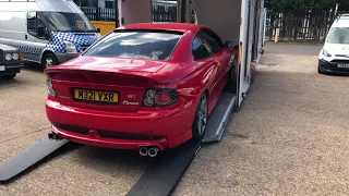 Vauxhall Monaro VXR - Pre-tune CAM startup - LS2 Streetsweeper HT (HSV Coupe / Holden / Pontiac GTO)