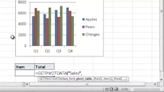 How to Use the GETPIVOTDATA Function