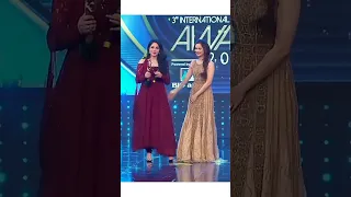 Neelam Muneer winning moment with Hania Amir❤️  #shorts