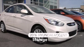2016 Hyundai Accent SE, Athens, GA - Interior Space & Storage for sale at Hyundai of Athens