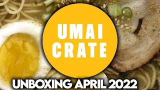 Umai Crate Ramen Subscription Unboxing - April 2022