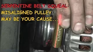 Tool Time: Squealing Belts, Laser Beams and Pulley Alignment, WHAT!?