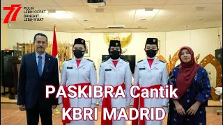 PASKIBRA Cantik KBRI Madrid