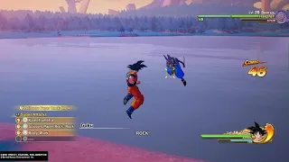 Level 14 Goku vs Level 20 Beerus