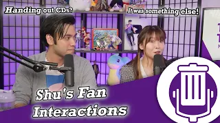 Shu's Interaction with fans and as a fan | Trash Taste #58