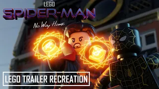 LEGO Spider-Man No Way Home Trailer Recreation