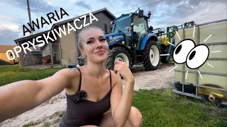 Sierpniowy wjazd w warzywka z tatą!