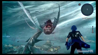 FFXV - defeating the Leviathan (No damage) Spoilers