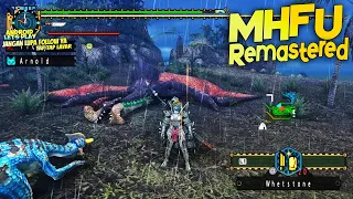 MHFU HD TEXTURE PACK 2024 60FPS