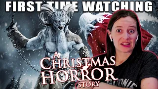 A Christmas Horror Story (2015) | Movie Reaction | First Time Watching | Santa vs Krampus & Zombies!