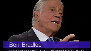 Ben Bradlee interview on Journalism and The Washington Post (1995)