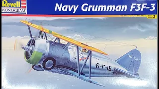 1/32 Revell F3F-3 Review/Preview