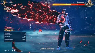 Tekken 8 Jin kazama rage art combo is insane!!!