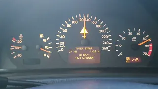 Mercedes-Benz CLK 230 Kompressor Acceleration 0-140 km/h