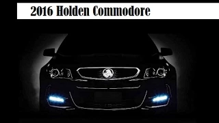 2016 Holden Commodore, its a final teaser