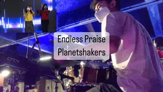 Endless Praise - Planetshakers Drum Cam/Drum Cover with DTX M12 at Teens Bethany Church Service