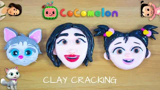 Cece Had a Little Cat | CoComelon Clay Cracking