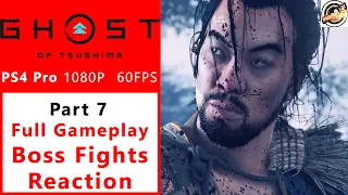 Ghost Of Tsushima Gameplay Combat & Reaction | Ronin Ryuzo and The Straw Hat Walkthrough 7 [PS4 PRO]